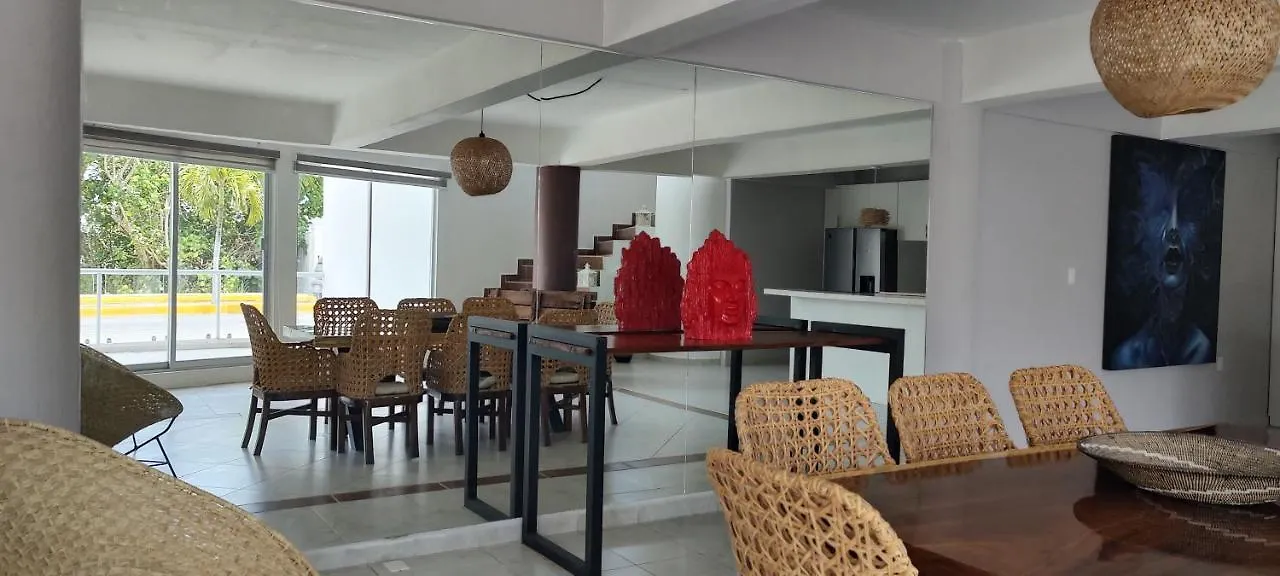 Apartamento Confortable y amplio estudio D9 Cozumel