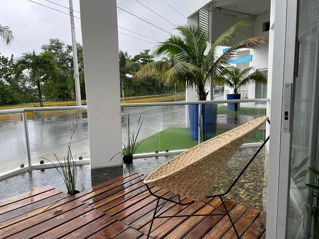Confortable y amplio estudio D9 Cozumel Apartamento