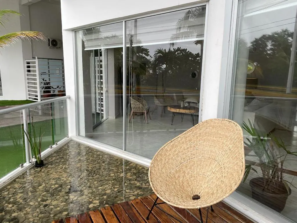 Confortable y amplio estudio D9 Cozumel 0*,